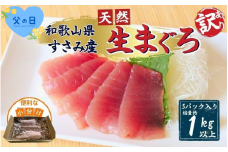 【父の日】父の日までにお届け！！【訳あり】和歌山県すさみ産 天然生マグロ 冷凍 生 計1kg（約200g×5パック）　まぐろ マグロ 鮪 赤身 海鮮丼 鮪 寿司 海鮮  小分け 刺身 和歌山 すさみ町 キハダマグロ メバチマグロ 大容量  【scp003-pp】