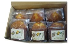 柑橘「じゃばら」カップケーキセット6個入り