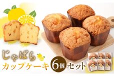 柑橘「じゃばら」カップケーキセット6個入り  [Pn3]