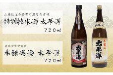 太平洋2本セット【山廃仕込み特別純米酒と本醸造酒】