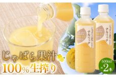じゃばら果汁100％生搾り2本  [Pn6]