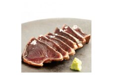 ［年内発送］プレミア和歌山認証品 黄金藁焼きカツオタタキ（藻塩セット）1kg［年末発送（12月25日から30日発送）］［KS1］