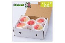 和歌山県産 桃 5玉～6玉 約1.5kg 秀品 2025年7月上旬から2025年8月下旬発送予定 【US35】