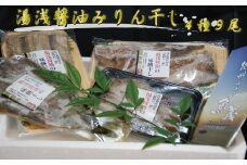 和歌山の近海でとれた新鮮魚の湯浅醤油みりん干し4品種9尾入りの詰め合わせ
【tec200A】