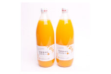 とろり　みかんネクター1000ml×2本【無添加100%ストレートジュース】【有田みかんジュース】【ikd097A】