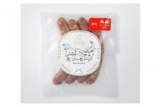 【食べ応え抜群 16本入り】古座川ジビエ 生ソーセージ鹿肉（チリパウダー&にんにく）600gセット（4本入り×4P） 小分け ソーセージ セット 鹿肉 ジビエ にんにく 【gbe104】
