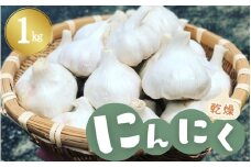 ＼農薬不使用・化学肥料不使用／にんにく 1kg 【gnz100】