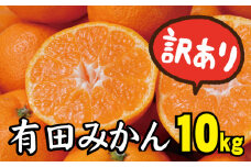 ＼光センサー選別／ 【訳あり】有田みかん 約10kg【ご家庭用】  サイズ混合 ※2022年11月中旬より順次発送予定（お届け日指定不可）訳ありみかん 有機質肥料100%【nuk137】
