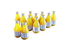 果汁100%　田村そだちみかんジュース　180ml×12本【uot212】