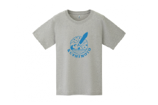 串本ロケットTシャツ／グレー【Mサイズ】【nnk206-1】