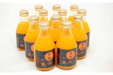 田村みかんの新鮮100％ジュース「至極の一滴」180ml×12本入り【tec936A】