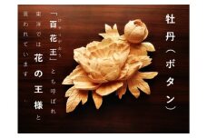 【受注制作】牡丹 / ぼたん (置物)【hms040】