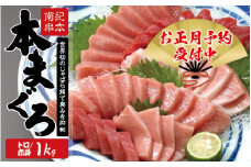 【年末発送（12月25日～30日発送）】【配達日指定不可】本マグロ トロ＆赤身セット 1kg（養殖） 濃厚な赤身と高級部位トロの鮪好きにはたまらないセット 【串本町×北山村】 高級 クロマグロ まぐろ マグロ 鮪 中トロ 赤身 柵 マグロ中トロ 刺身【nks105B-sg】