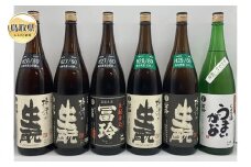 E24-011 鳥取県の美味しい酒　日本酒　1.8L×6本セットＢ