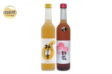 A24-051 鳥取県の美味しい酒　梅酒・ゆず酒　2本セット