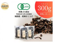 B24-482 純国産 有機JBS認証 スライス乾燥きくらげ300g