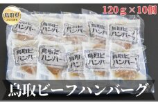 A25-012 鳥取ビーフハンバーグ １２０ｇ×１０個 鳥取県 おすすめ 牛肉 国産牛