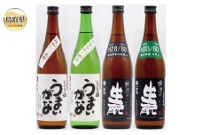C25-017 鳥取県の美味しい酒　日本酒　４本セットＢ