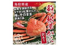 鳥取県産 訳あり茹で松葉がに【中村商店】