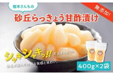 橋本さんちの砂丘らっきょう甘酢漬け 800g