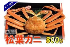 【魚倉】タグ付きボイル松葉ガニ (大800g)