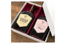 ジンジャーシロップ＆ジンジャービネガーシソ 2本(各200ml×1本)セット