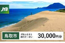 【鳥取市】JTBふるさと旅行クーポン（30,000円分）有効期間3年（Eメール発行）｜旅行 トラベル 予約 国内旅行 JTB 宿泊 観光 体験 旅行券 宿泊券 旅行予約 温泉 ホテル 旅館 チケット 子供 子連れ カップル 家族 人気 おすすめ 旅行クーポン 店頭 オンライン ネット予約 電話 有効期間3年