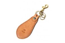 ＭＯＴＯ マットバケッタ 靴べら キーホルダー（BROWN）本池 秀夫 監修　LEATHER & SILVER MOTO