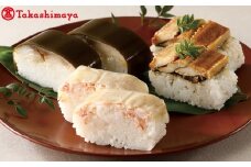 ＜米吾＞吾左衛門鮓３本セット（さば・かに・穴子）【髙島屋選定品】