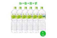 い・ろ・は・す 天然水 （大山） 2000ml×6本×2箱（計12本） PET