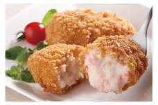 【境港産ずわいがに配合】山陰ごほうびカニクリームコロッケ 80g×4個×5 (計20個) 冷凍 レシピ付き