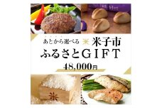 あとから選べる米子市ふるさとギフト(寄付金48,000円）