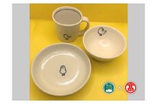 ＜陶工房Ashwork＞オリジナル子供食器セット（大山ブランド会）