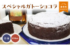 スペシャルガトーショコラ スイーツ チョコレート ケーキ 冷凍 鳥取県 倉吉市 濃厚 まろやか  美味しい 誕生日 贈り物 手土産 贈答品 ケーキ