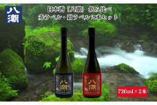 八潮帯ラベル飲み比べセット720ml×2本セット 日本酒 酒 赤ラベル 紺ラベル 八潮 酒造 純米大吟醸 鳥取 倉吉 アルコール セット 飲み比べ