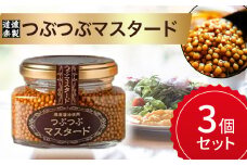 つぶつぶマスタードセット（110g×3） マスタード 粒マスタード セット 鳥取県 倉吉市