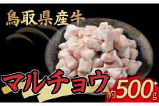 鳥取県産牛 マル腸 500g 国産 牛肉 マルチョウ ホルモン