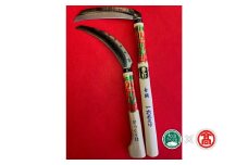 <八島農具興業>草刈り鎌とびっくり鎌のセット（大山ブランド会）　DW-2 鎌 かま 薄鎌 刈り 草刈り 農具 鳥取県 倉吉市