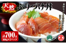 天然ぶりづけ丼の素(100g×7本・計700g)【T-BP1】【大山ブランド会】