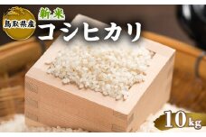 ＜2025年9月下旬～2026年8月下旬発送予定＞＜数量限定＞令和7年産新米鳥取県産コシヒカリ(10kg) 【sm-DD065】【Workplays】