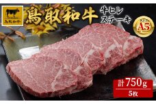 A5鳥取県産黒毛和牛ヒレステーキ(5枚)【sm-DH005】【カタセイ】