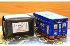 252．WAKASAブレンドコーヒー豆（若桜鉄道　列車缶セット）