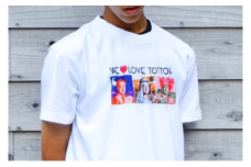 【平井知事グッズ】WE LOVE TOTTORI Tシャツ(ホワイト) XLサイズ(T1-16-4)