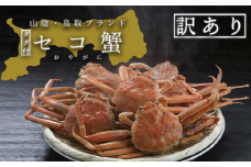 【活き】訳あり足折れ日本海産親ガニ(セコガニ)　3枚