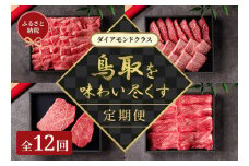 【和牛セレブ】鳥取和牛 定期便 ダイヤモンドクラス