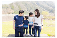 若桜鉄道×OJICOコラボ　つながるトレインTシャツ（半袖90-100cm・100-110cm）「SLデザイン」