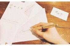バイオリン職人が作った楓のボールペン1本