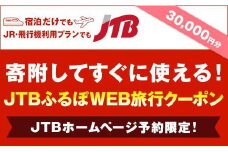 【三朝町】JTBふるぽWEB旅行クーポン（30,000円分）