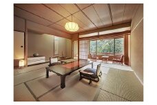 三朝温泉 万翆楼 ハイグレード 和室ペア宿泊券（1泊2食付き）【GW、お盆、年末年始等ご利用不可日有】