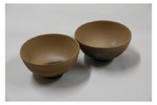 みささ白狼焼　茶碗　2個